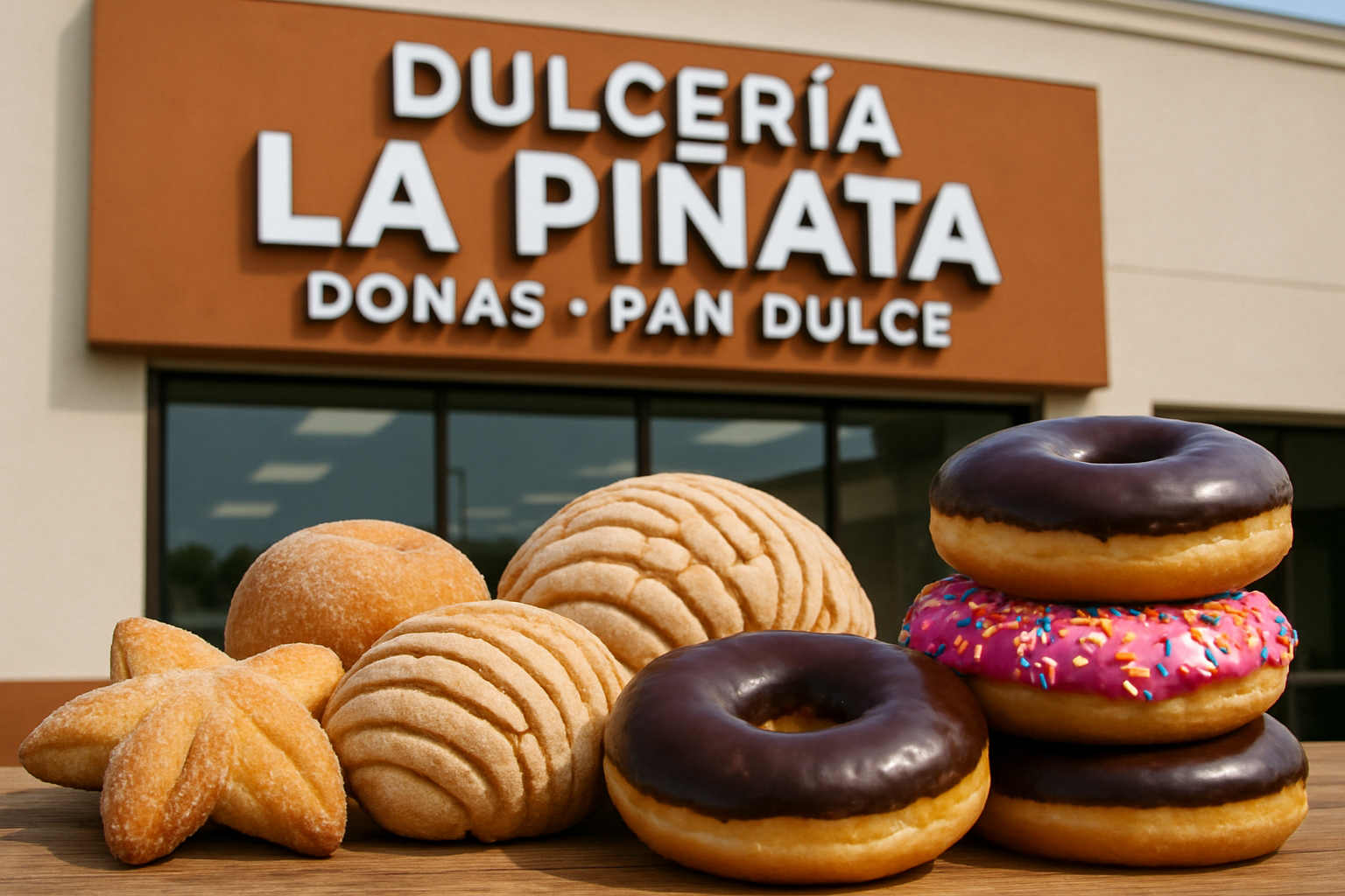 Dona rellena de cajeta con cobertura dorada